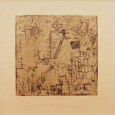 Juggler in April by Paul Klee